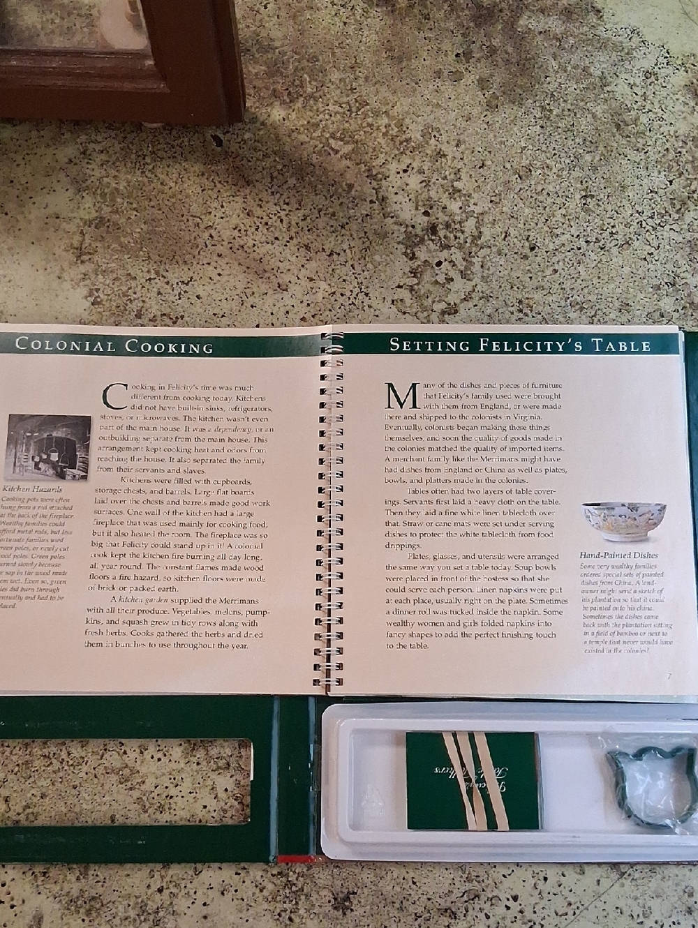 American Girl Felicity's Cooking Studio Kids' Play Kit Homeschool - Picture 9 of 16